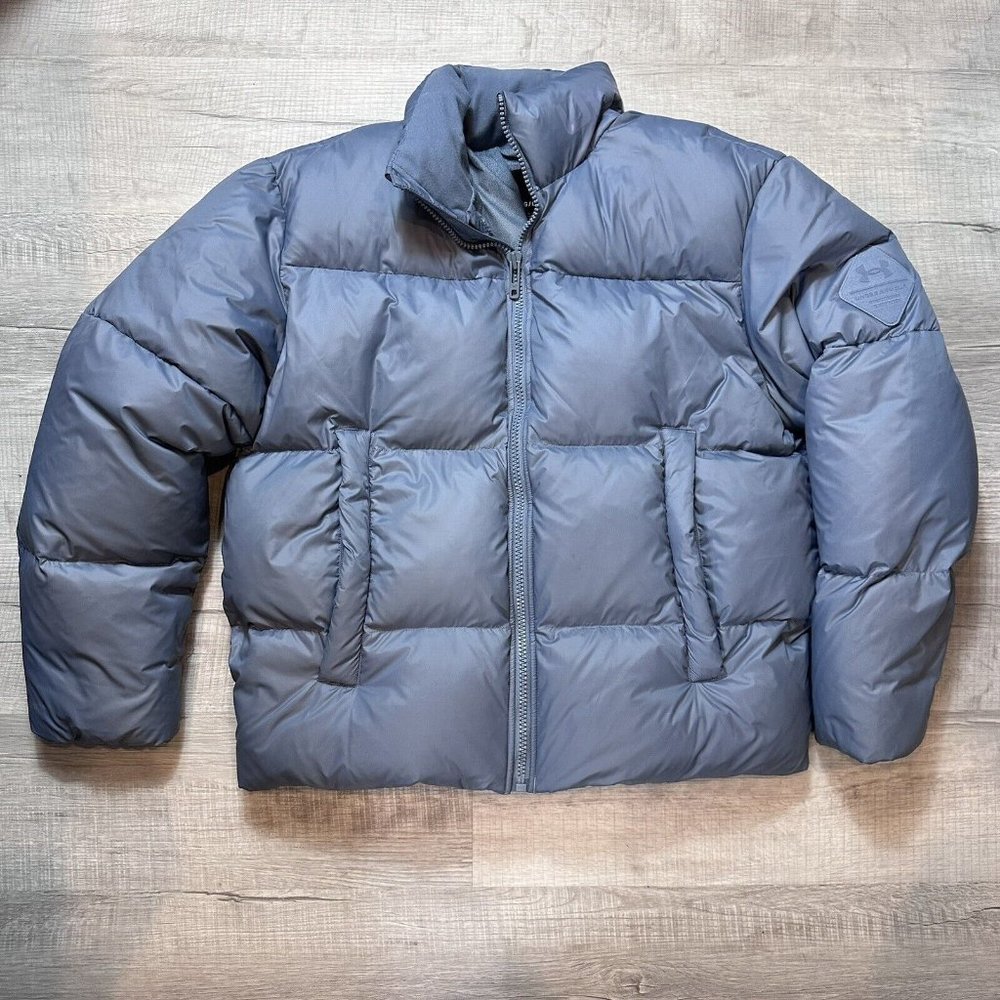 Under Armour ColdGear Infrared Men's 700 Down Puffer Jacket Grey Size Large